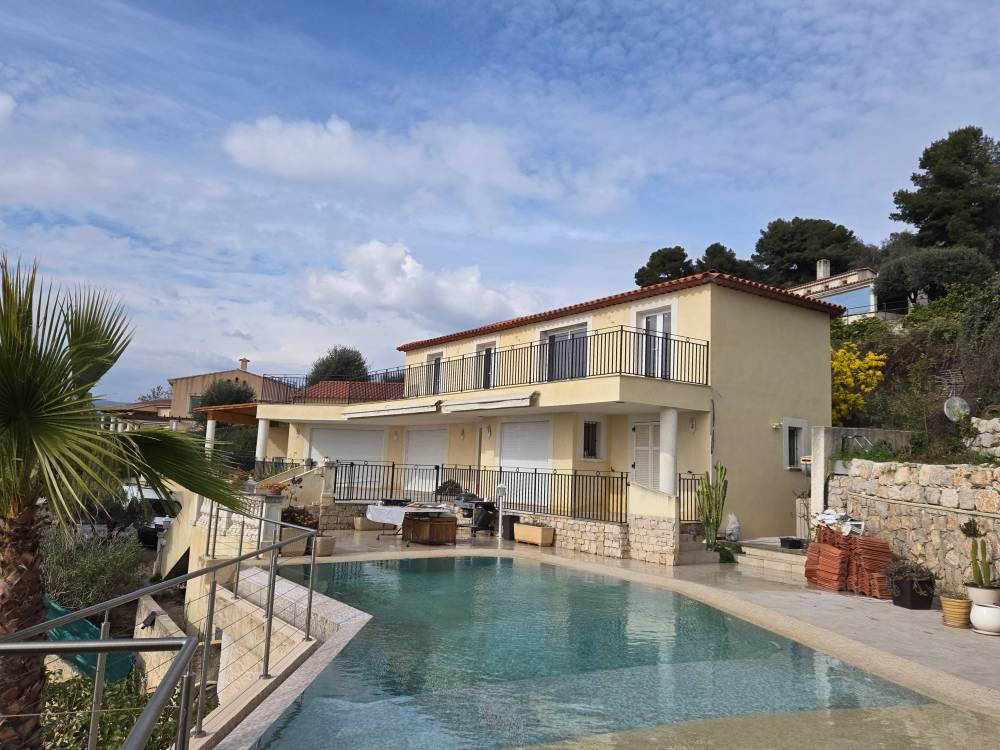Extension d'une Villa sur les hauteur de Nice